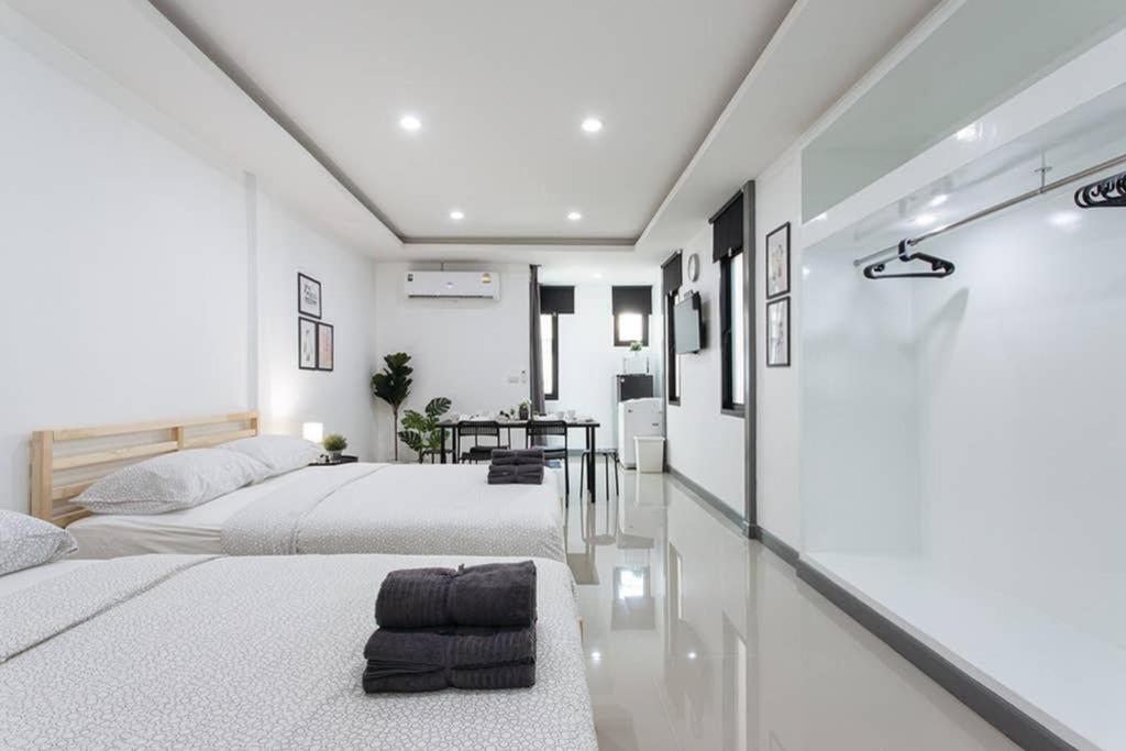 방콕 P4 Silom Large 2Beds Full Kitchen Wifi 4-6Pax 아파트 외부 사진